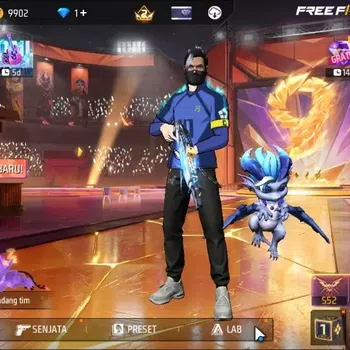 Free Fire Accounts Indonesia |Katana Booyah Day|Skydive Fractured Descent|Collab Bluelock Rin Bundle|27 Vault, 10 Bundle|Log