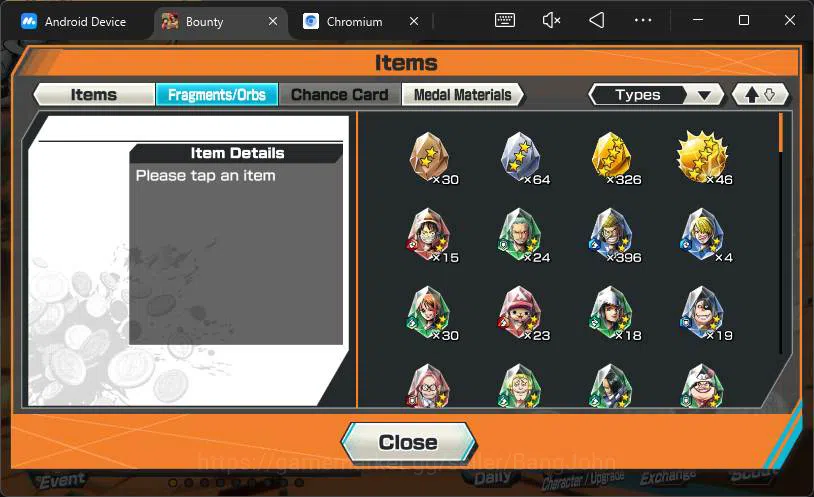 One Piece Bounty Rush Accounts GLOBAL|5 EX|5elders Saturn,Gear5 Luffy,GP Edward N image 9
