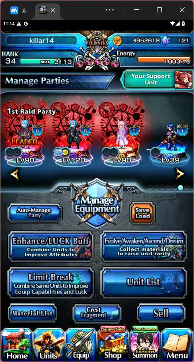 Grand Summoners Accounts GLOBAL|11 Ascend|Summer Miyu, Shuna TW, DLRimuru T image 3