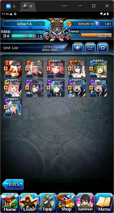 Grand Summoners Accounts GLOBAL|11 Ascend|Summer Miyu, Shuna TW, DLRimuru T image 4