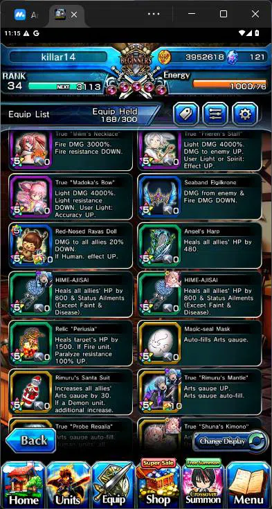 Grand Summoners Accounts GLOBAL|11 Ascend|Summer Miyu, Shuna TW, DLRimuru T image 6