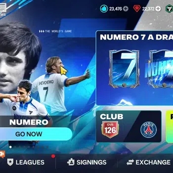EA SPORTS FC Mobile Accounts 96B Value/126 OVR With 1B Coins|12 EVO 11 Max(Nuno Mendes,Pirlo,Cortouis,Del