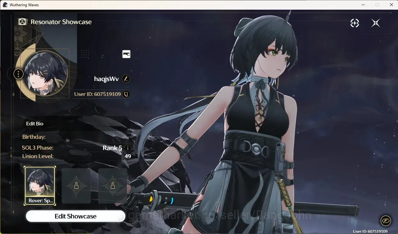 Wuthering Waves Accounts Starter EU|UL 49|Rank 5|Account Ready Gacha: 71k Astrit + 151 Lustrou Tide|Mc Female|TakeMail Check 1
