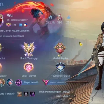 Mobile Legends: Bang Bang Accounts Others Hero 133|Skin 305|Ex Immo 115|Legend Franco,AOT Fanny,Naruto Suyou,Nexus Nolan,CC