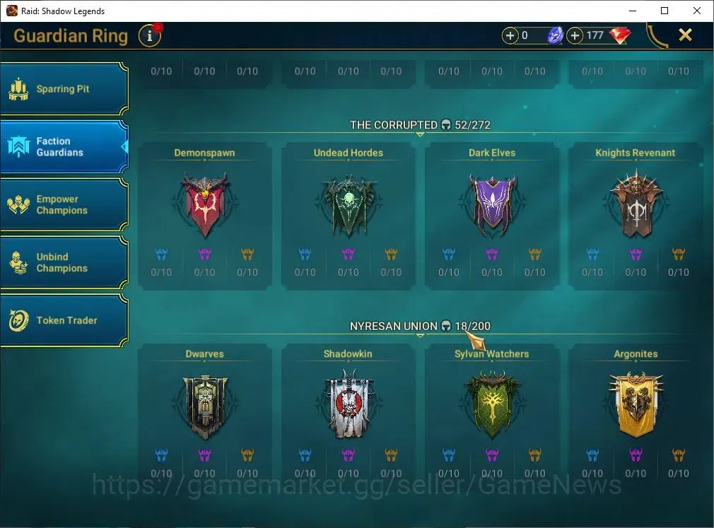 Raid: Shadow Legends Accounts Lv48 745k Power|1 Mythic(Alaz The Sun)|15 Legend(W image 13