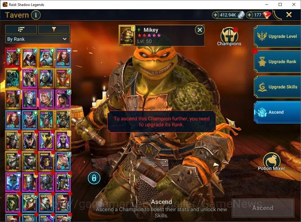 Raid: Shadow Legends Accounts Lv48 745k Power|1 Mythic(Alaz The Sun)|15 Legend(W image 19