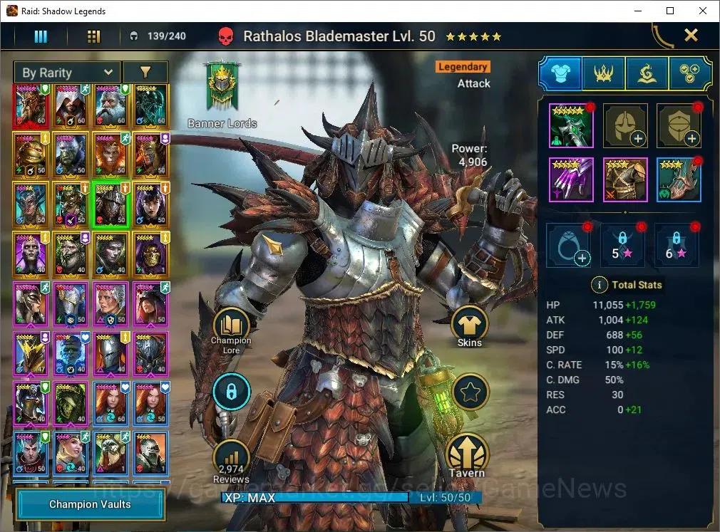Raid: Shadow Legends Accounts Lv48 745k Power|1 Mythic(Alaz The Sun)|15 Legend(W image 7