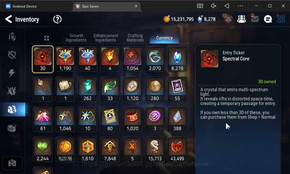 Epic Seven Accounts GLOBAL Unverif|8 ML(Salome,NM Luna,Har Setti,Etc)+ image 10