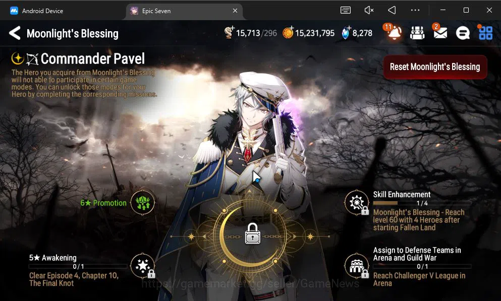 Epic Seven Accounts GLOBAL Unverif|8 ML(Salome,NM Luna,Har Setti,Etc)+ image 15