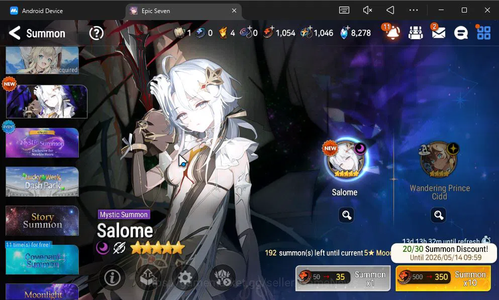 Epic Seven Accounts GLOBAL Unverif|8 ML(Salome,NM Luna,Har Setti,Etc)+ image 17
