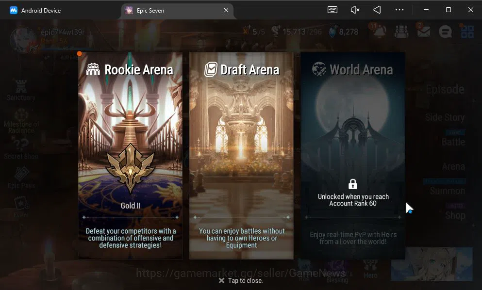 Epic Seven Accounts GLOBAL Unverif|8 ML(Salome,NM Luna,Har Setti,Etc)+ image 19