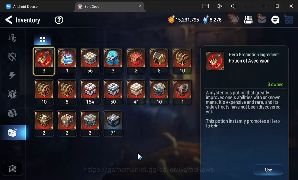 Epic Seven Accounts GLOBAL Unverif|8 ML(Salome,NM Luna,Har Setti,Etc)+ image 8