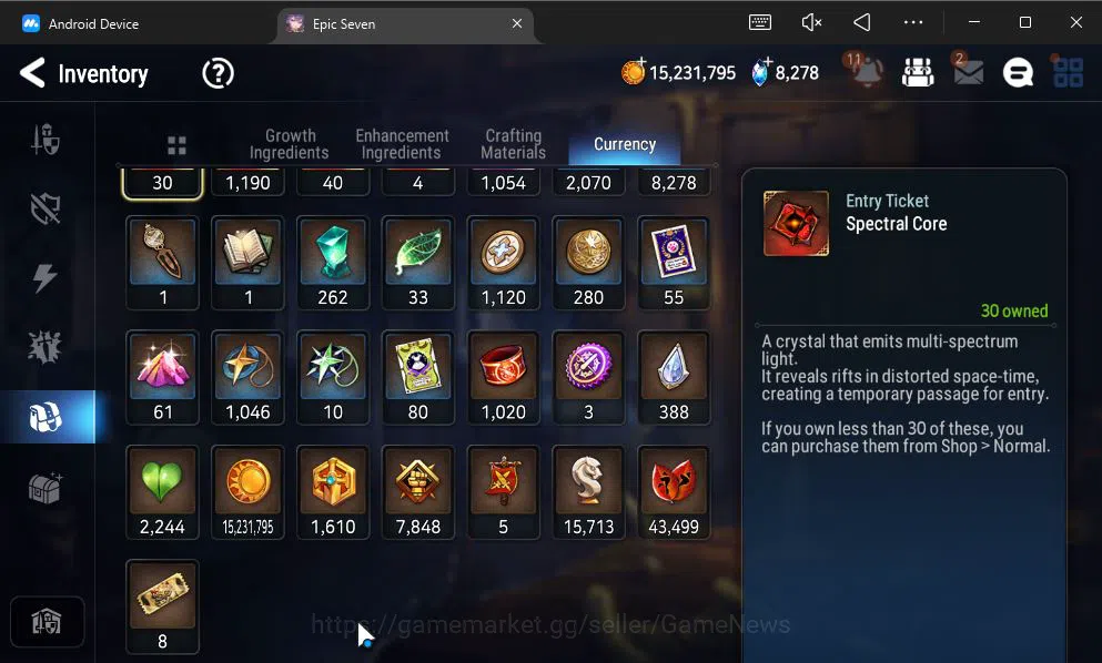 Epic Seven Accounts GLOBAL Unverif|8 ML(Salome,NM Luna,Har Setti,Etc)+ image 9