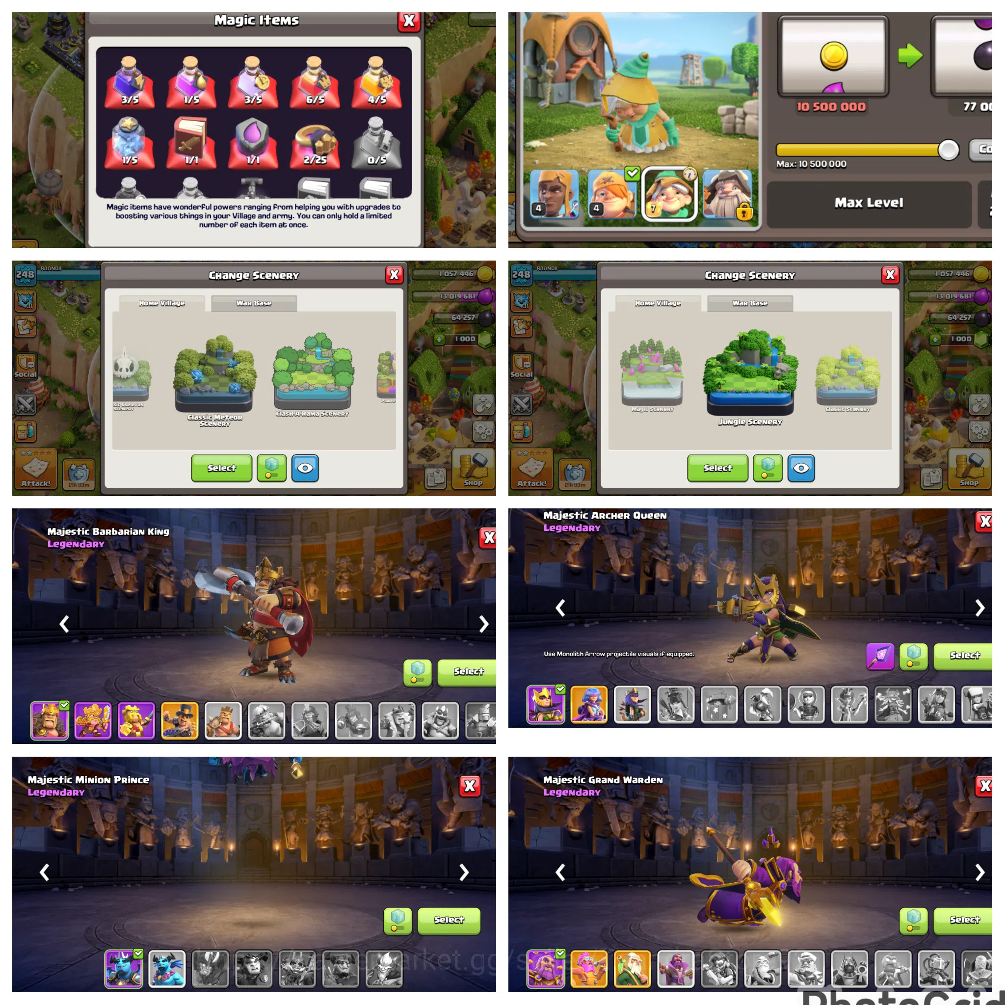Clash of Clans Accounts High-End FLASH SALE TH 18 LVL 248 DEFENSE MAX EX LEGEND LEAGUE|3 HERO MAXED|EPIC MANY MAX|WALL 4