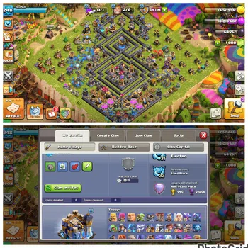 Clash of Clans Accounts High-End FLASH SALE TH 18 LVL 248 DEFENSE MAX EX LEGEND LEAGUE|3 HERO MAXED|EPIC MANY MAX|WALL