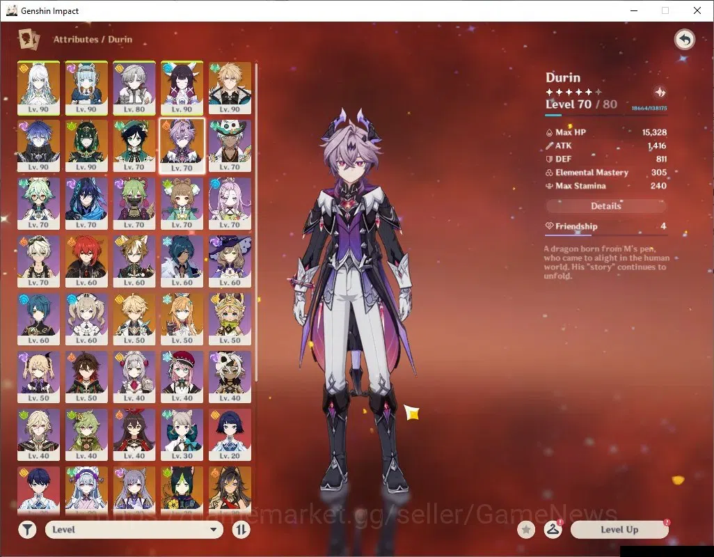 Genshin Impact Accounts ASIA|AR57|PremTeam Flins,Zibai,Varka|9Limited+3(*5 image 10