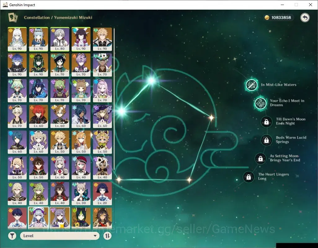 Genshin Impact Accounts ASIA|AR57|PremTeam Flins,Zibai,Varka|9Limited+3(*5 image 13