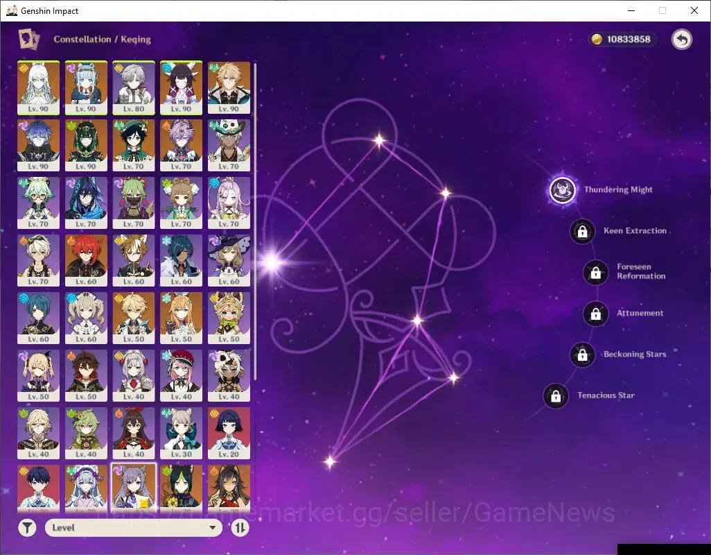 Genshin Impact Accounts ASIA|AR57|PremTeam Flins,Zibai,Varka|9Limited+3(*5 image 14