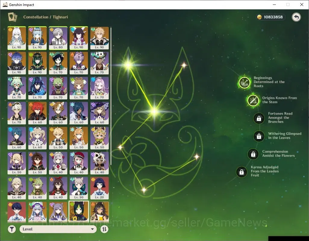 Genshin Impact Accounts ASIA|AR57|PremTeam Flins,Zibai,Varka|9Limited+3(*5 image 15