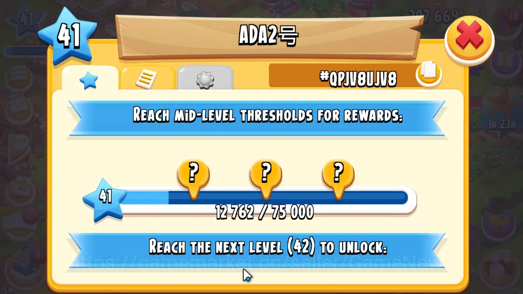 Hay Day Accounts Level 41 | Barn Storage 1100 + Silo Storage 625 | 207k Coins, 4 Diamonds |CN ON|Log Supercell ID|Take 10