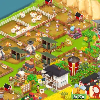 Hay Day Accounts Level 41 | Barn Storage 1100 + Silo Storage 625 | 207k Coins, 4 Diamonds |CN ON|Log Supercell ID|Take