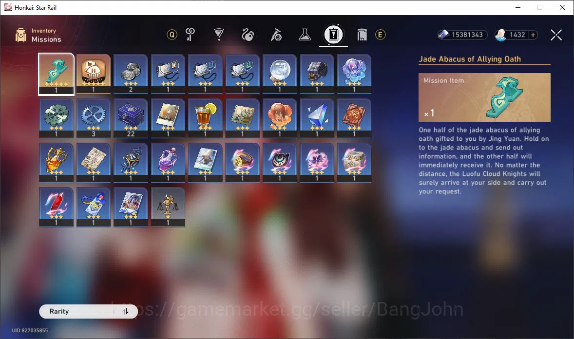 Honkai Star Rail Accounts [ASIA] TL 61 | 12 Limit | Rappa | The Dahlia | Dan image 5