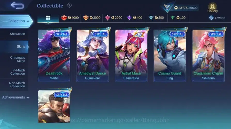 Mobile Legends: Bang Bang Accounts Global|Skin 121|Expert|Zenith Vexana|LuckyBox Eudo image 6