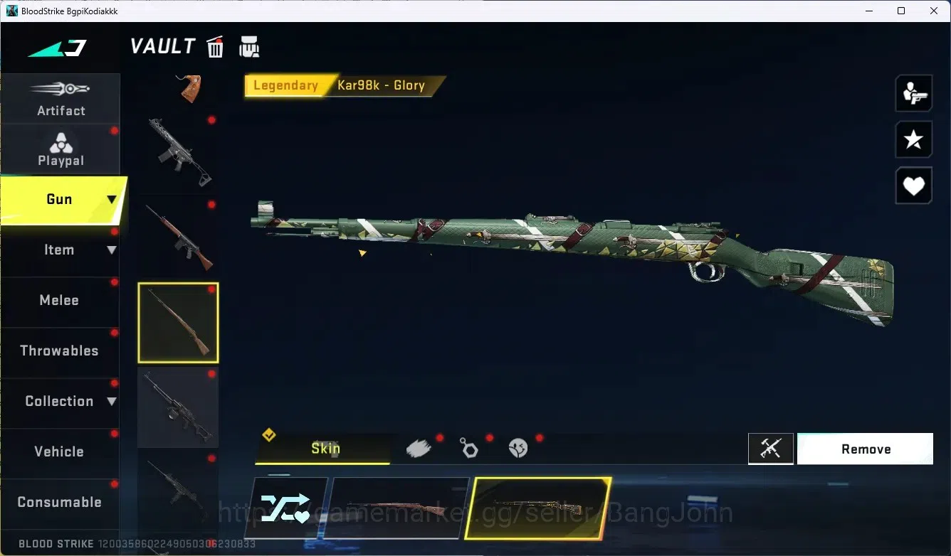 Blood Strike Accounts ASIA|1 Ultra Melee: Lightblade | 3 Collab Gun [AOT image 10