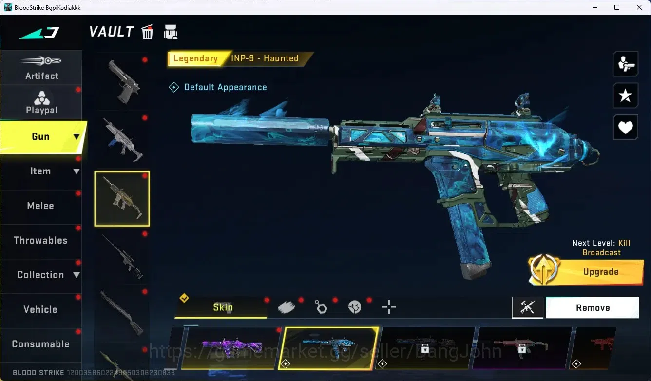 Blood Strike Accounts ASIA|1 Ultra Melee: Lightblade | 3 Collab Gun [AOT image 5