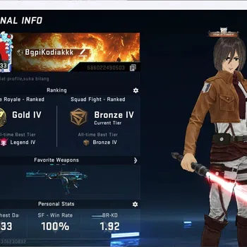 Blood Strike Collab Skin ASIA|1 Ultra Melee: Lightblade | 3 Collab Gun [AOT image 1