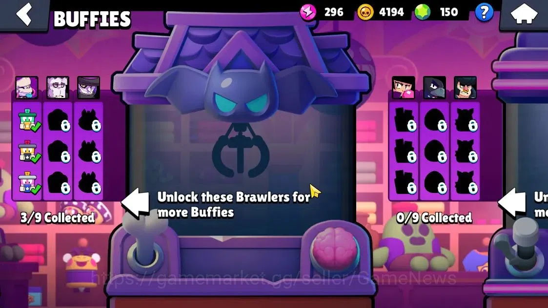 Brawl Stars Accounts 1802Trophy|19 Brawlers 3 Max Lvl [Lumi,Emz,Colt]|14 Skins|1 Legend [Paper Cordel] 1 Myth [Patrol Juju 16