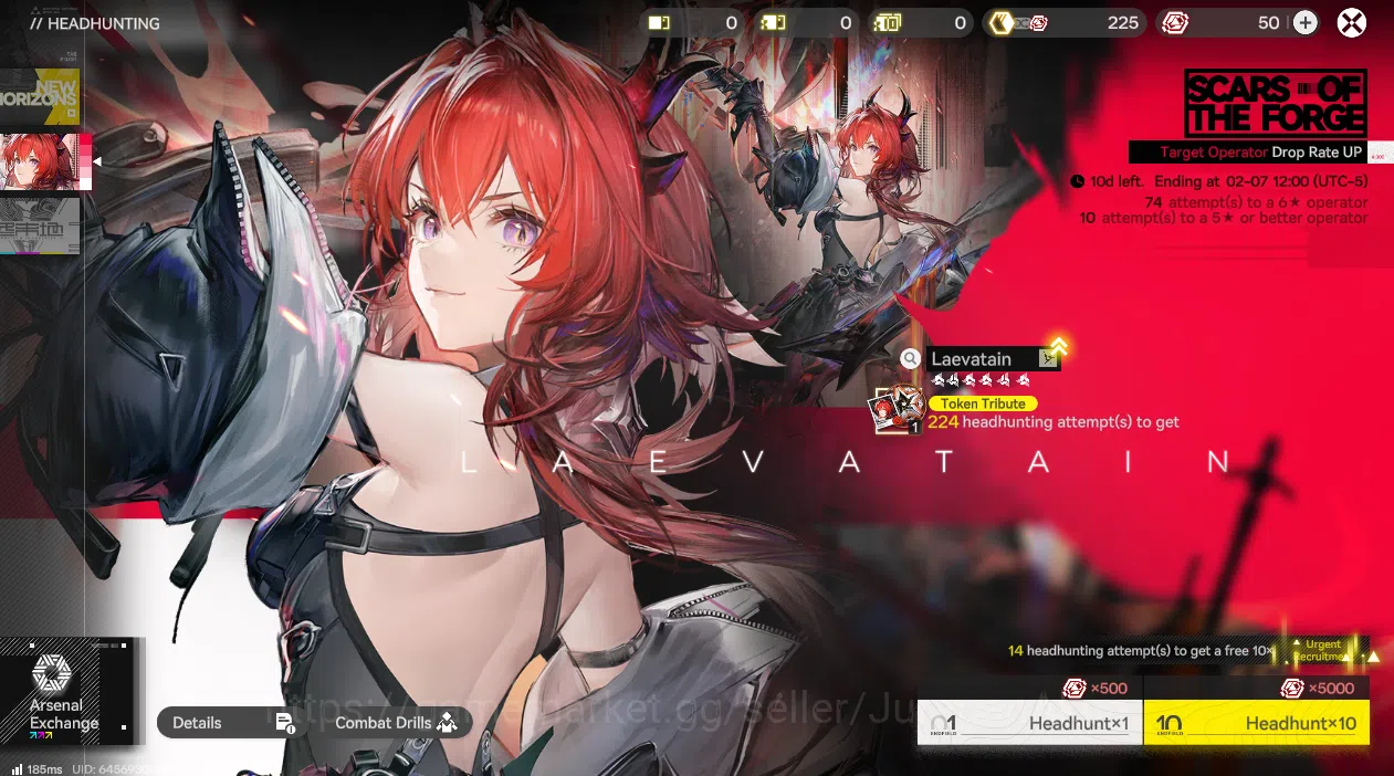 Arknights: Endfield Accounts NA/EU LVL 2 | Fresh Starter + 1 Meta SSR (Laevatain) + 6 SR Character |Skip Tutorial| GrypLink 3