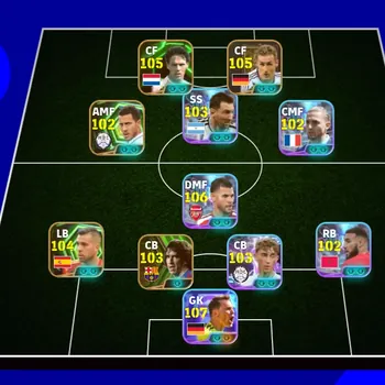 eFootball Accounts Legends & Iconic Players COLECTIVE 3204+ | LEGEND M KLOSE x M NEUER WCP2026 x JORDI ALBA x B