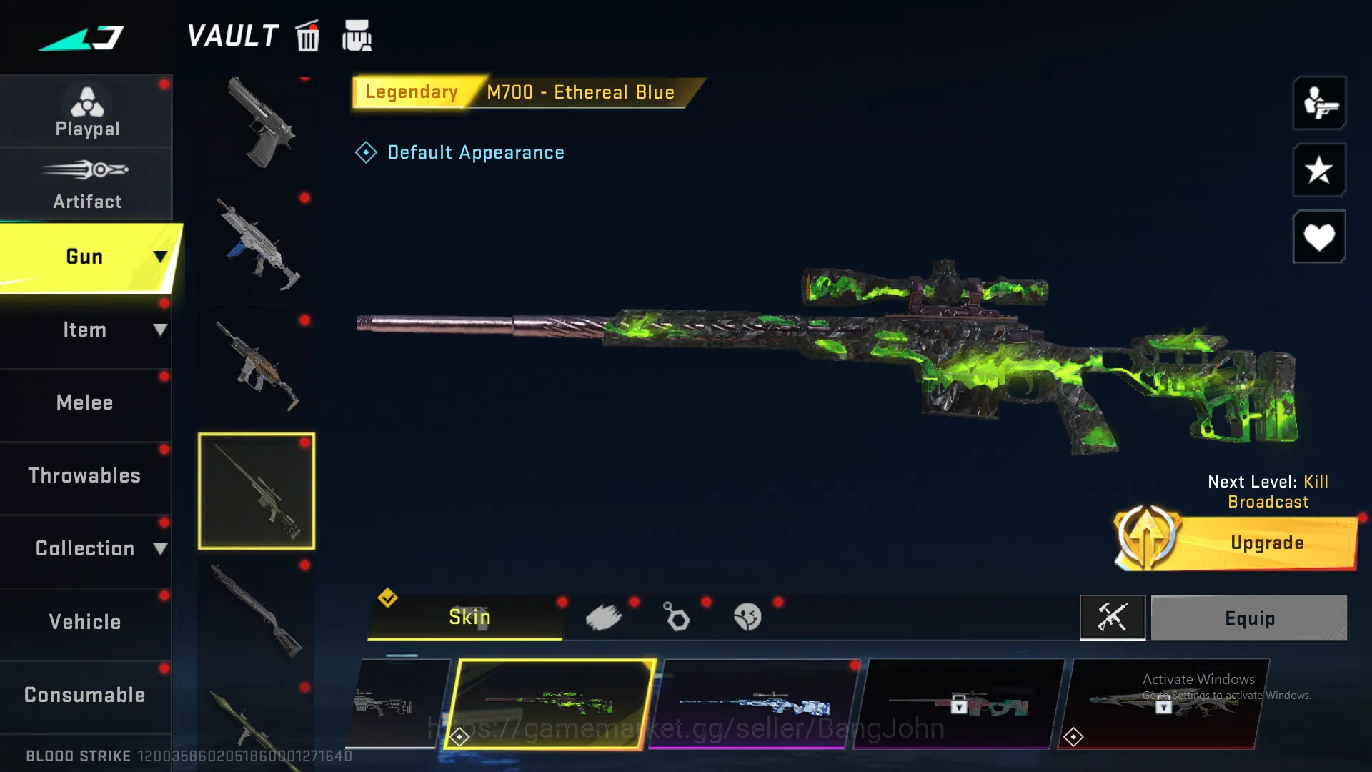 Blood Strike Accounts Eternal Zero | INP9 Ultra | Blast Ultra | AK47 Leg image 10