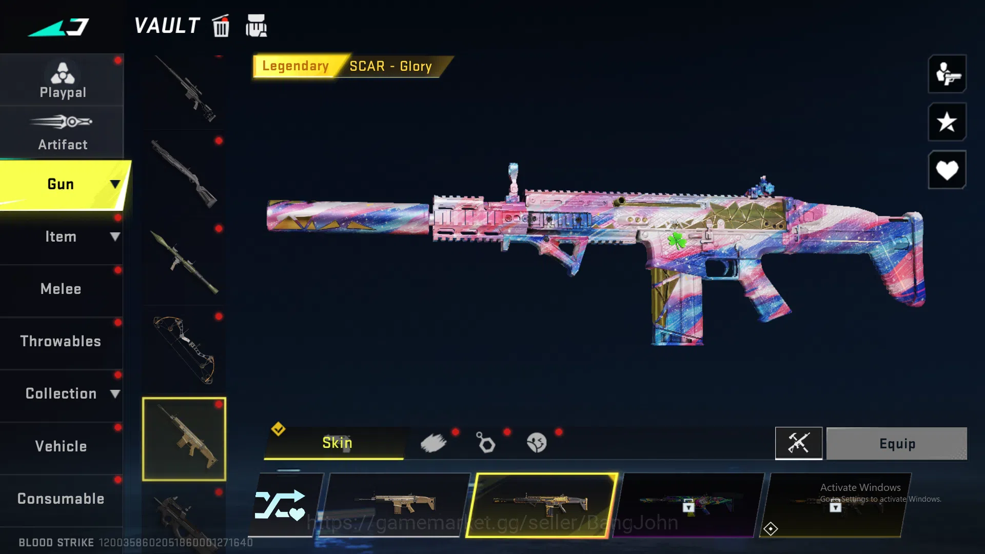 Blood Strike Accounts Eternal Zero | INP9 Ultra | Blast Ultra | AK47 Leg image 11