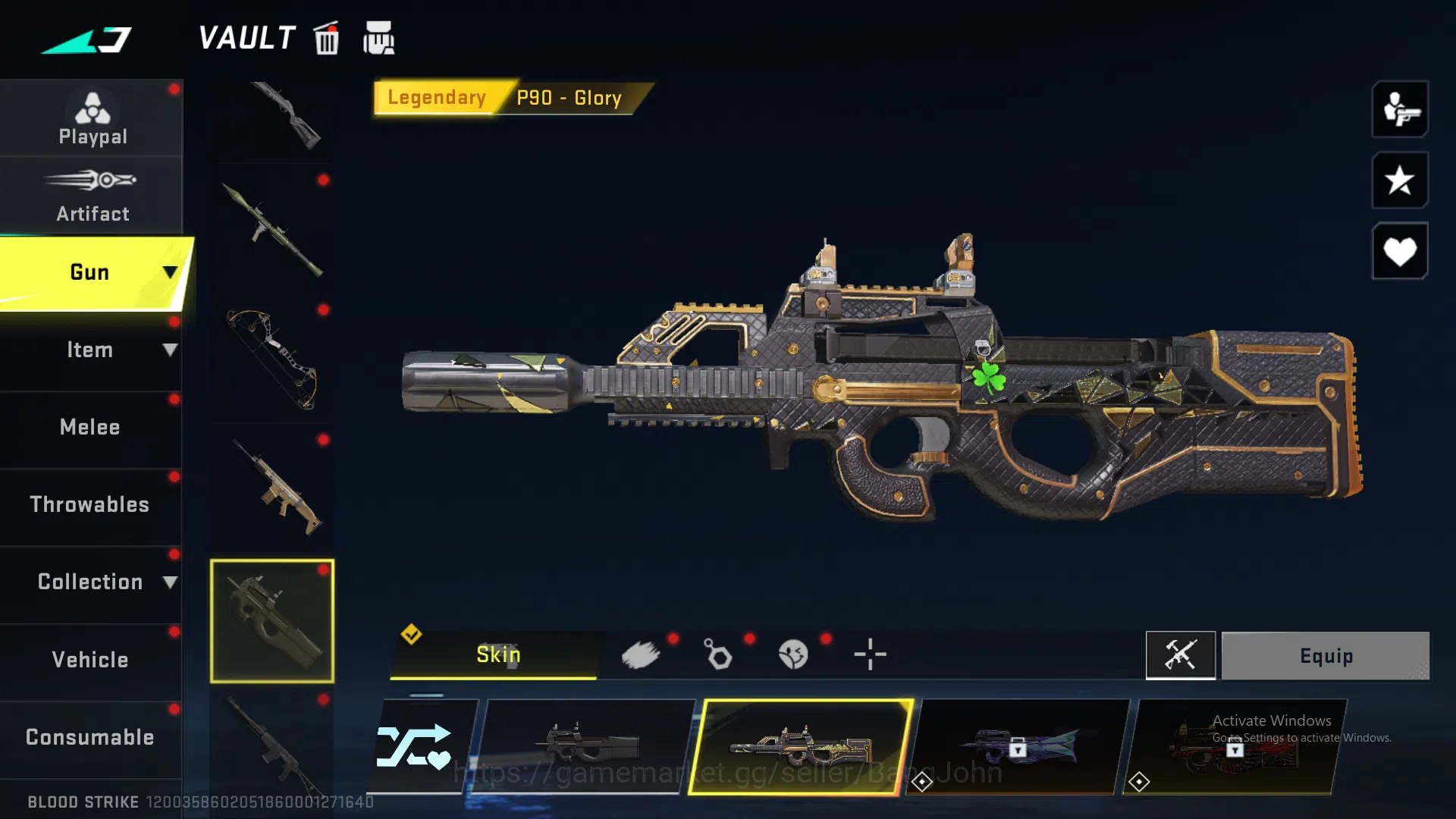 Blood Strike Accounts Eternal Zero | INP9 Ultra | Blast Ultra | AK47 Leg image 12