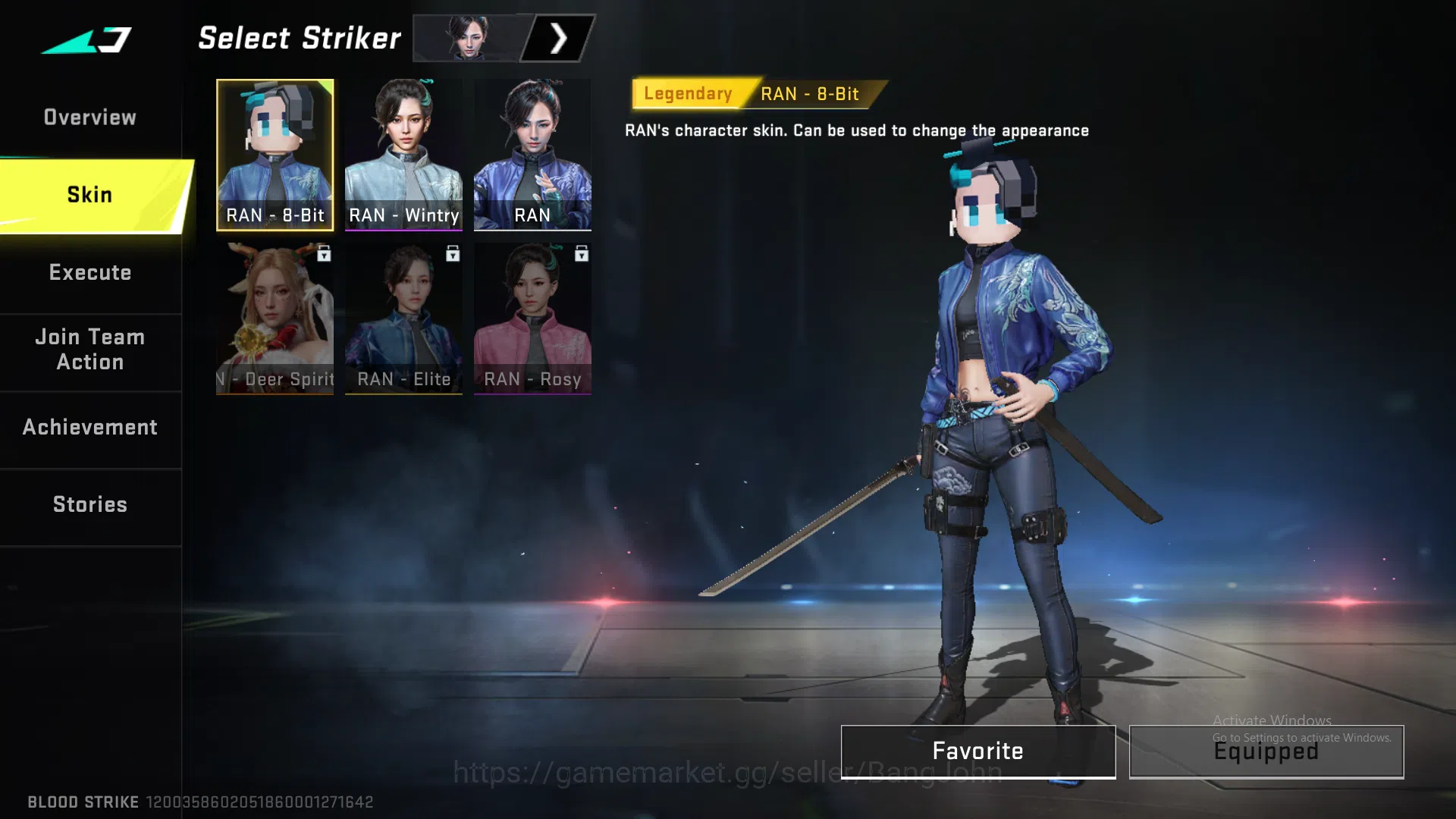 Blood Strike Accounts Eternal Zero | INP9 Ultra | Blast Ultra | AK47 Leg image 19