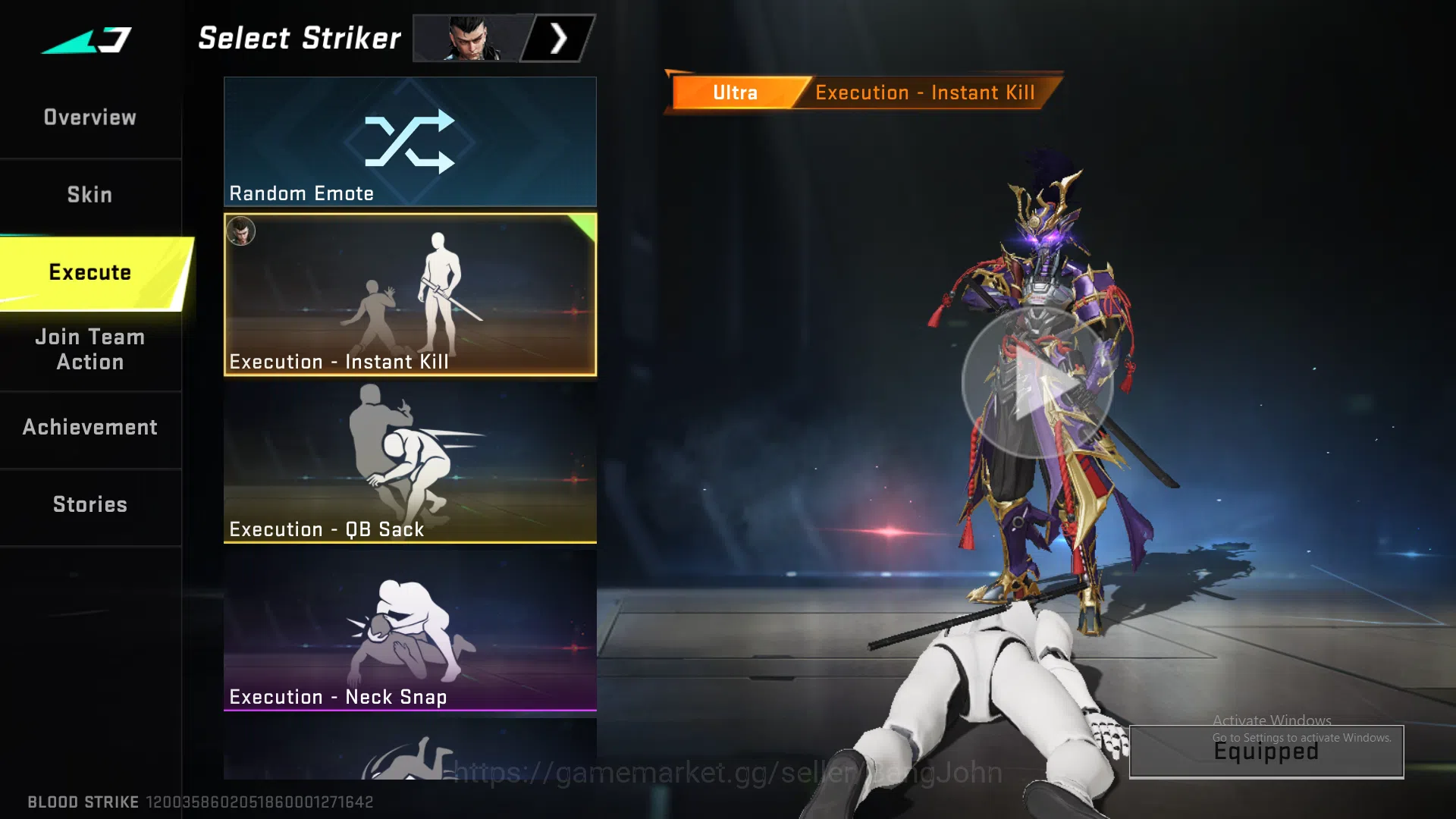 Blood Strike Accounts Eternal Zero | INP9 Ultra | Blast Ultra | AK47 Leg image 20