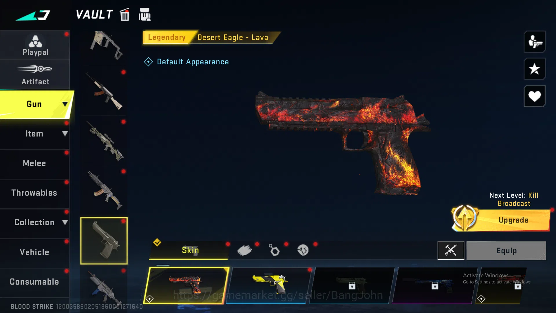 Blood Strike Accounts Eternal Zero | INP9 Ultra | Blast Ultra | AK47 Leg image 7