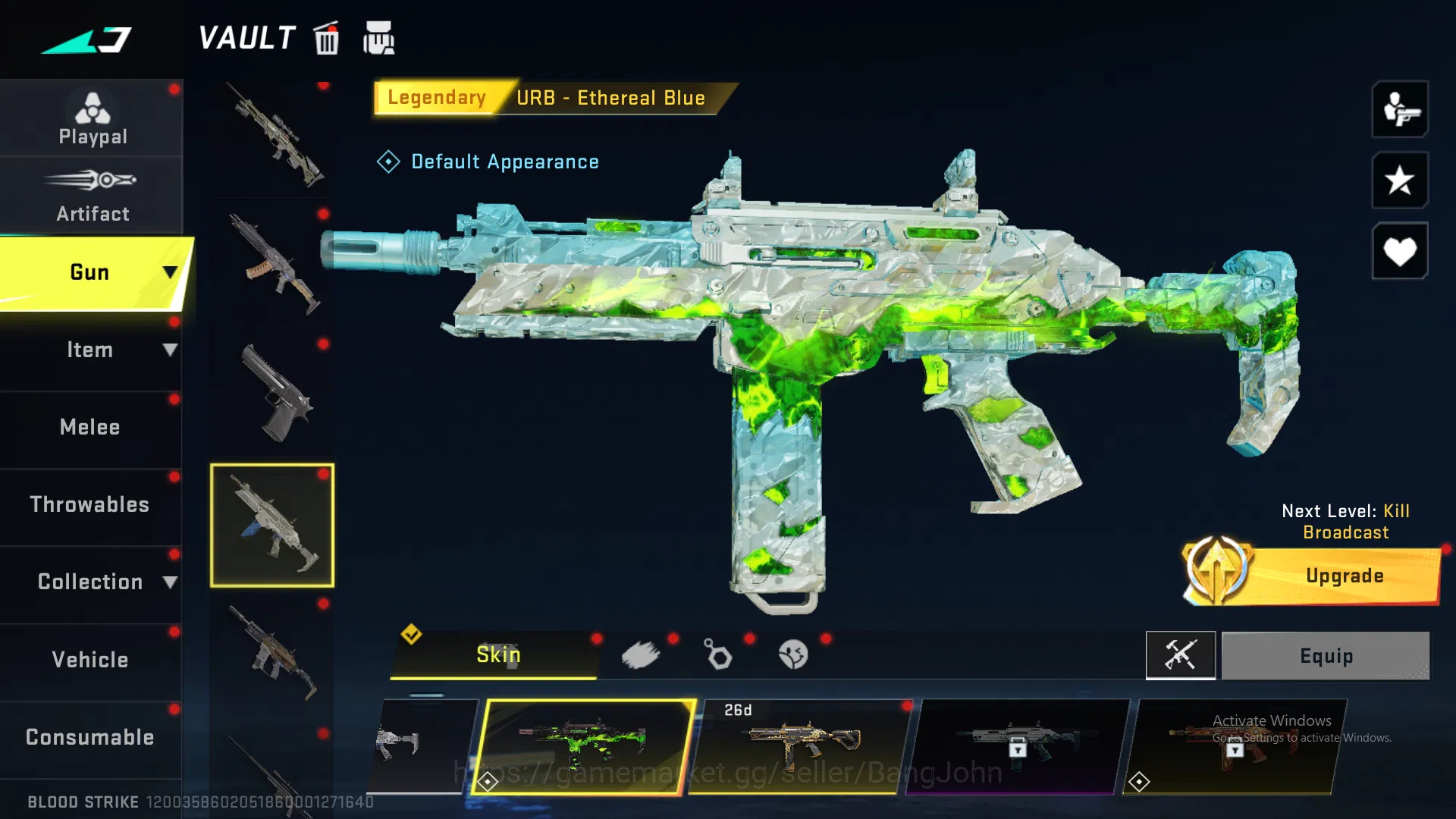 Blood Strike Accounts Eternal Zero | INP9 Ultra | Blast Ultra | AK47 Leg image 8
