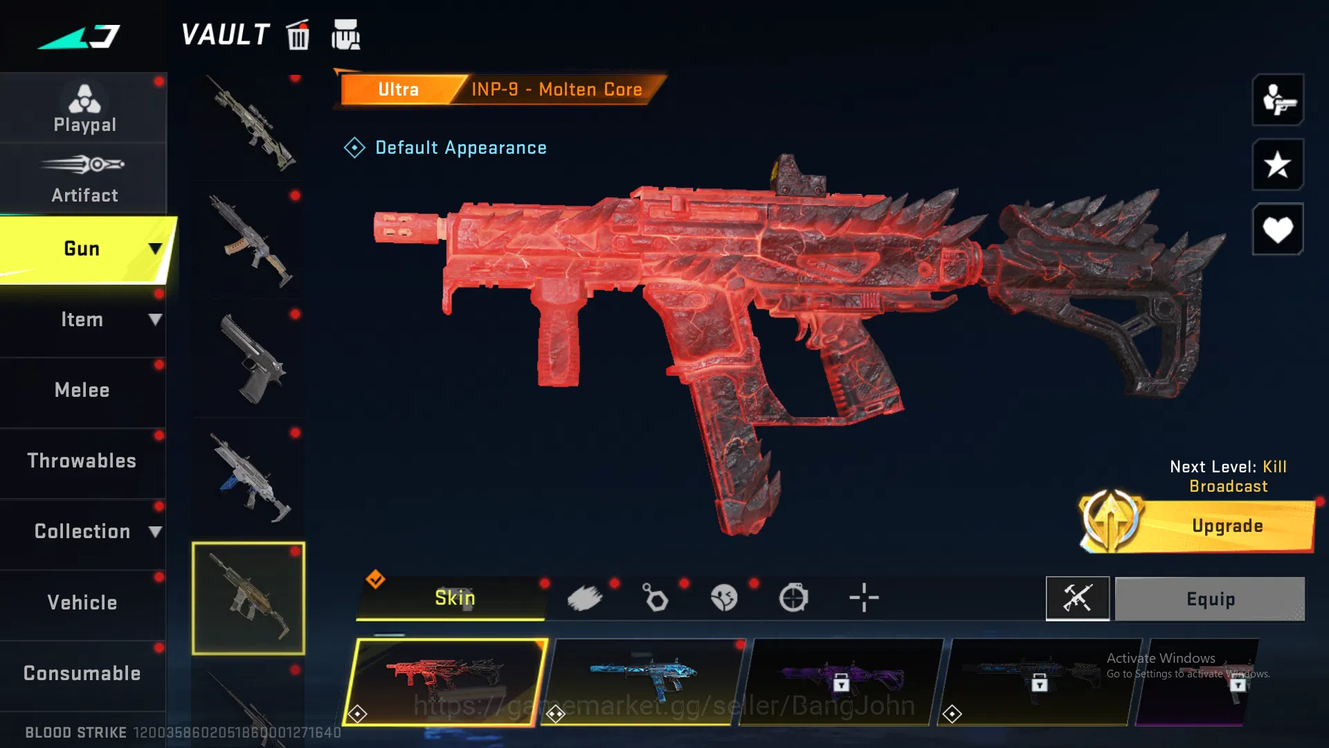 Blood Strike Accounts Eternal Zero | INP9 Ultra | Blast Ultra | AK47 Leg image 9