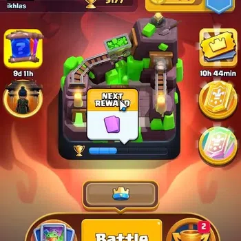 Clash Royale Accounts High-End Lv 646|KTL 11|Trophy 5177|Card 74/122|1 Hero 6 EVO 6 Legend 16 Epic 23 Rare 36 Common|Take
