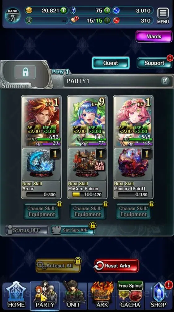 Last Cloudia Accounts Endgame GLOBAL|Rank 7|Collab Brave Frontier (Goddess Tilith,Fire God Vargas) TopTierUnit(Lilaha,PoGT 3