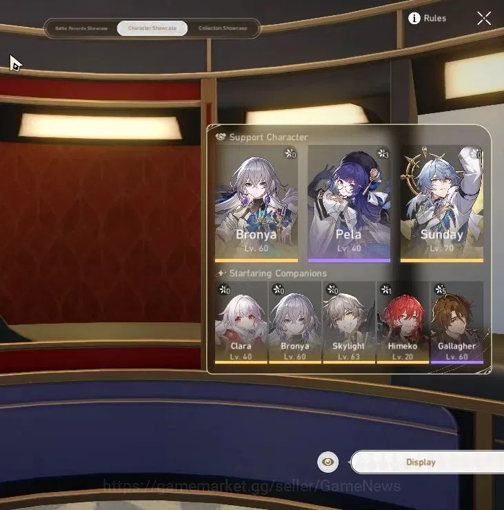 Honkai Star Rail Accounts Others Asia|TL 56|3 Golden Companion|7 Limited|Evanescia,Silver Wolf 2