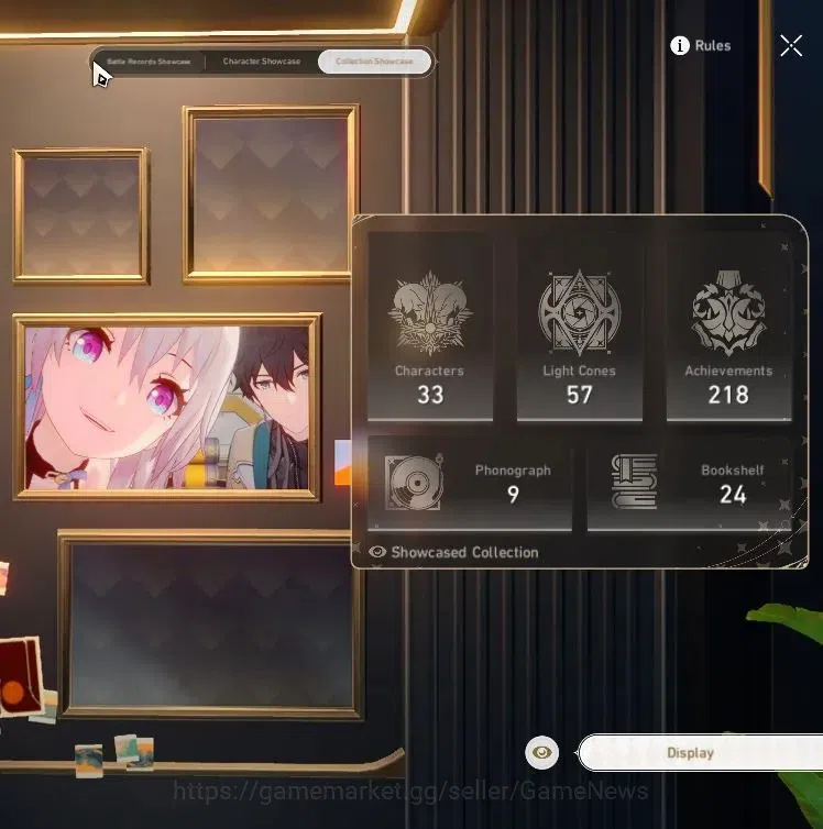 Honkai Star Rail Accounts Others Asia|TL 56|3 Golden Companion|7 Limited|Evanescia,Silver Wolf 3