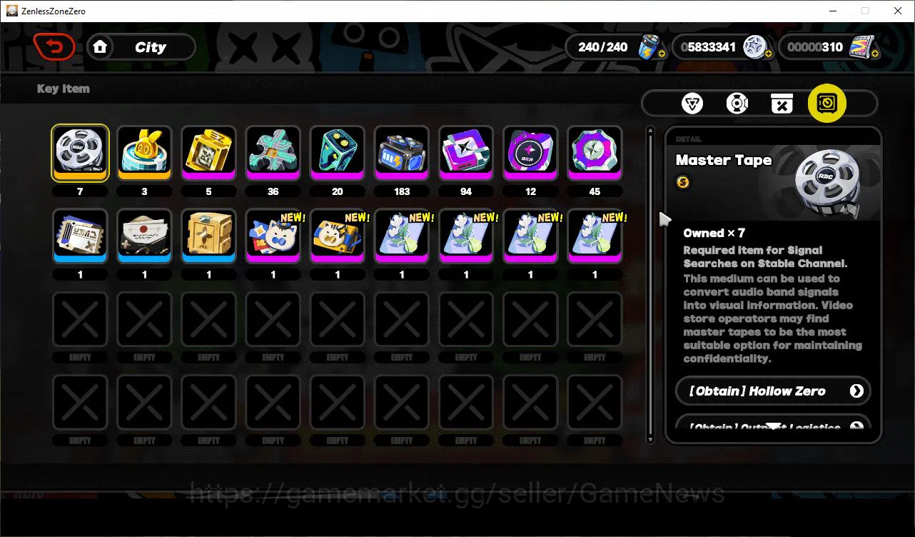 Zenless Zone Zero Accounts Mid-Game AMERICA IK 43|S2 CH6| 3 Limited [Nangong Yu,Astra Yao,Harumasa]+2 STD(Grace,Nekomata)|3S 13