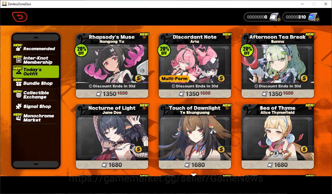 Zenless Zone Zero Accounts Mid-Game AMERICA IK 43|S2 CH6| 3 Limited [Nangong Yu,Astra Yao,Harumasa]+2 STD(Grace,Nekomata)|3S 17