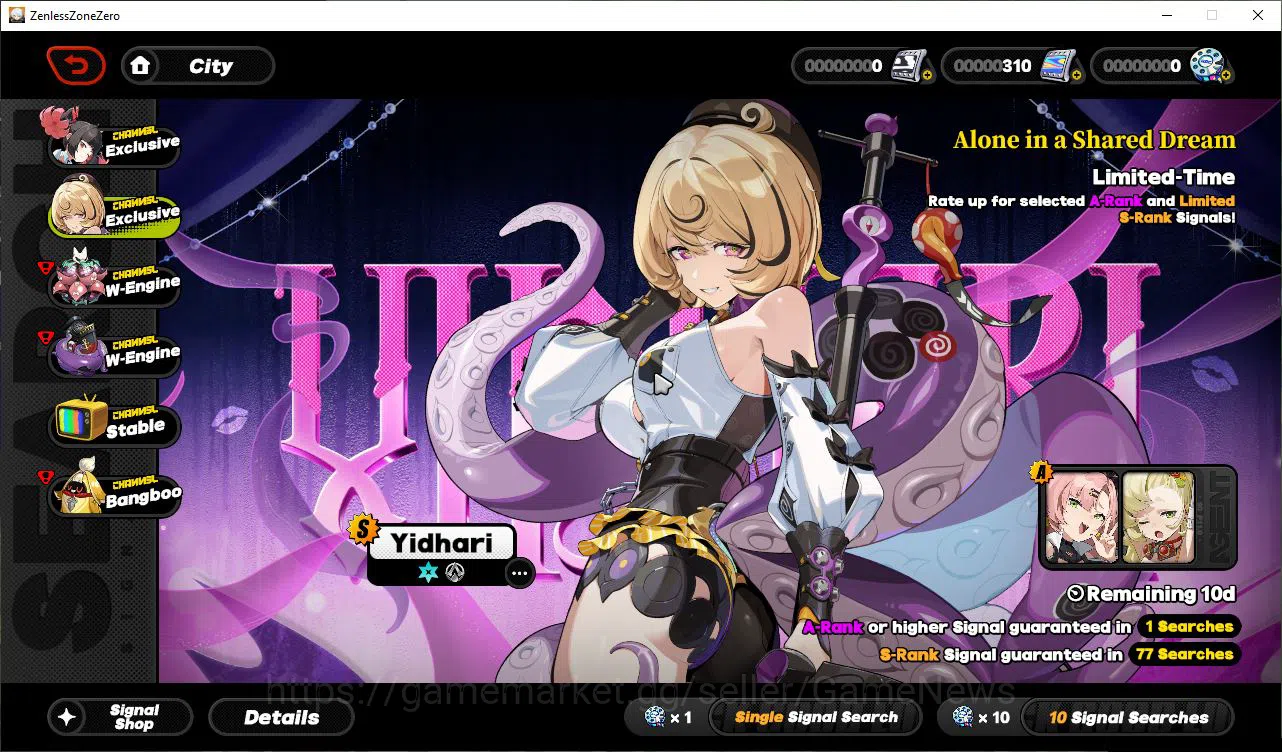 Zenless Zone Zero Accounts Mid-Game AMERICA IK 43|S2 CH6| 3 Limited [Nangong Yu,Astra Yao,Harumasa]+2 STD(Grace,Nekomata)|3S 18