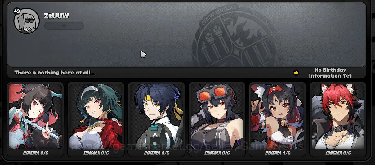 Zenless Zone Zero Accounts Mid-Game AMERICA IK 43|S2 CH6| 3 Limited [Nangong Yu,Astra Yao,Harumasa]+2 STD(Grace,Nekomata)|3S 4