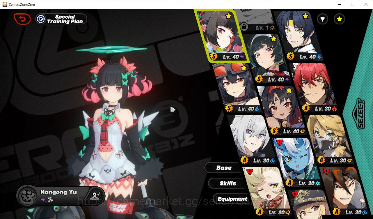 Zenless Zone Zero Accounts Mid-Game AMERICA IK 43|S2 CH6| 3 Limited [Nangong Yu,Astra Yao,Harumasa]+2 STD(Grace,Nekomata)|3S 5